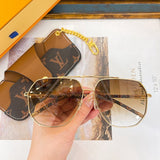 Full view of Louis Vuitton unisex sunglasses