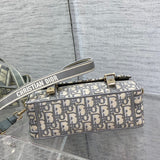 Top view of sleek refined women's handbag – women's statement bag