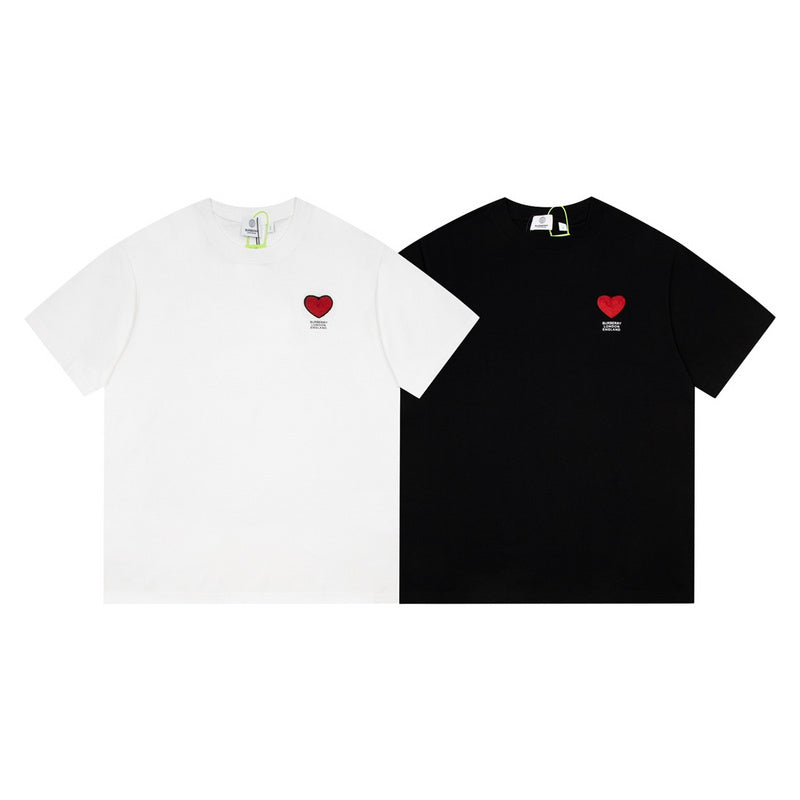 Burberry t-shirt close-up — premium authentic designer style