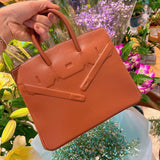 Close-up detail of minimalist bag design