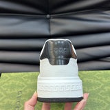 Gucci crisp white luxury sneakers view 5 cushioned comfort fit