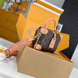  clean-lined top-handle bag styled with outfit 12