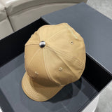 Angled view of Burberry unisex cap