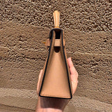 Tailored handbag styled for everyday wear