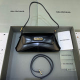 Contemporary Vegan Leather Handbag - Polished Finish | Women's Fashion Handbag #441 - front view (image 1) of designer-inspired handbag