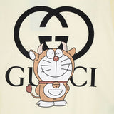 Flat lay presentation of Gucci luxury clothing with everyday silhouette