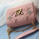 Close-up detail of premium sleek women's handbag – women's statement bag