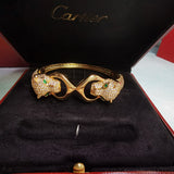 Front view of Cartier unisex jewelry piece