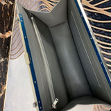 Top view of elevated polished women's handbag – women's statement bag