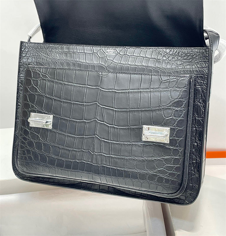 Close-up detail of contemporary bag design