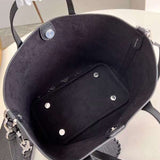 Front view of sleek modern women's handbag – women's premium purse