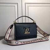 Front view of classic structured women's handbag – women's premium purse