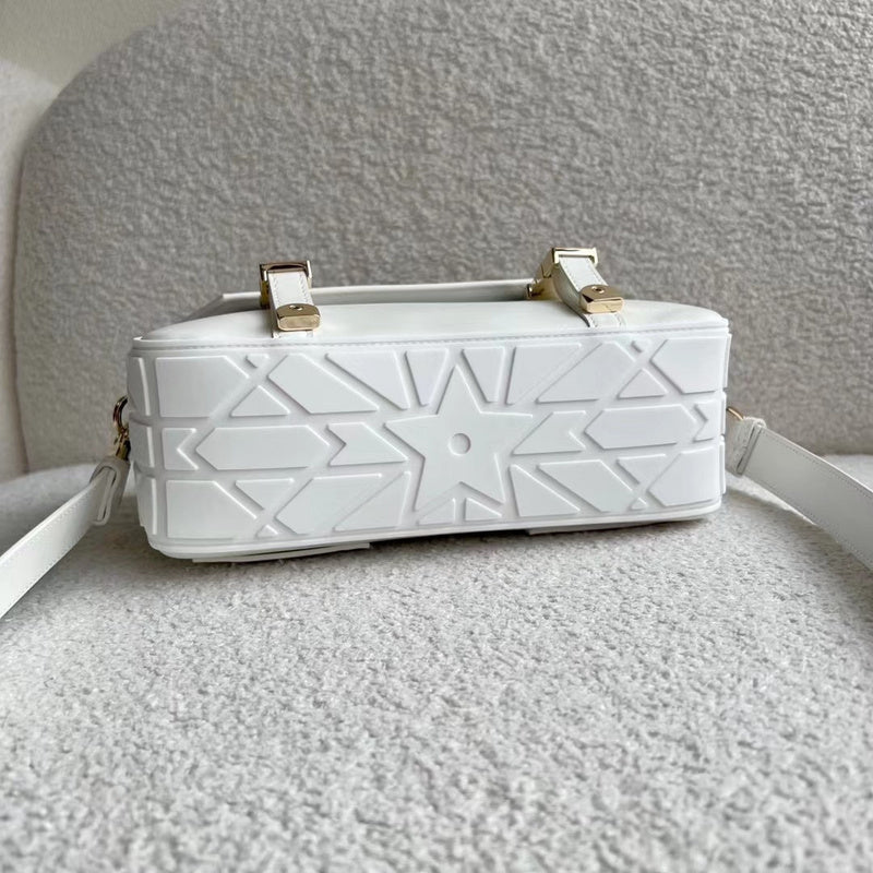 Styled lifestyle shot of sleek everyday-luxe women's handbag – women's designer-style accessory