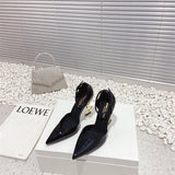 Saint Laurent shoes front view designer style