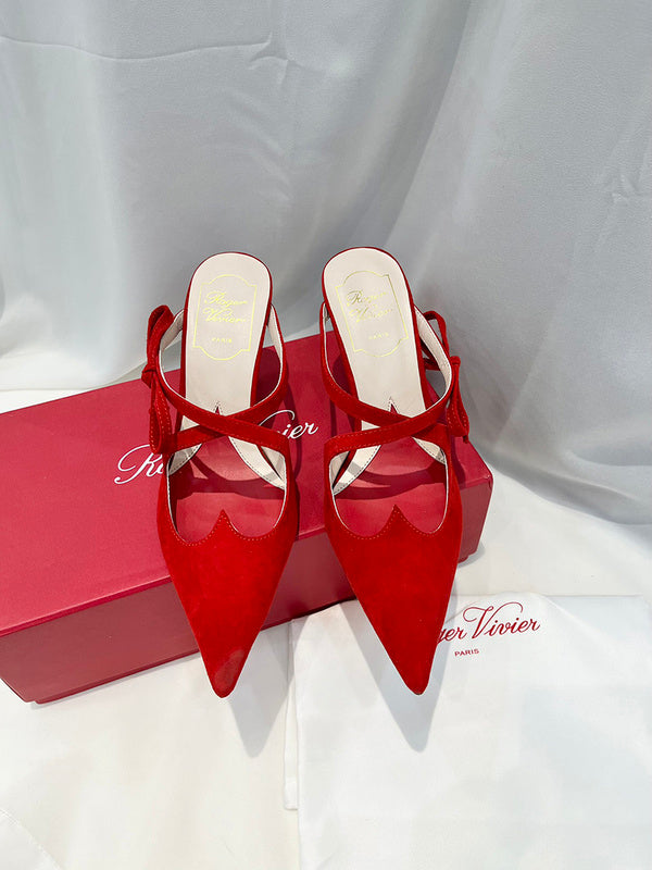 Roger Vivier luxury shoes detail view — premium authentic designer style