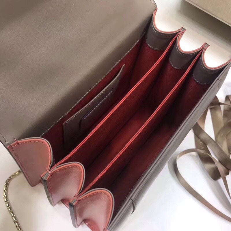 Sophisticated Vegan Leather Handbag - Chic Everyday Appeal | Women's Everyday Carry Handbag #1769 - interior view (image 6) of designer-inspired handbag