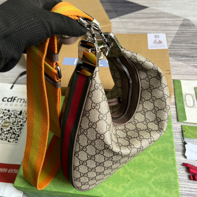 Back view of refined elevated women's handbag – women's luxury handbag