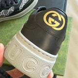 Gucci muted earth tones luxury sneakers view 6 everyday casual design