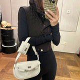 Structured bag shown from front angle