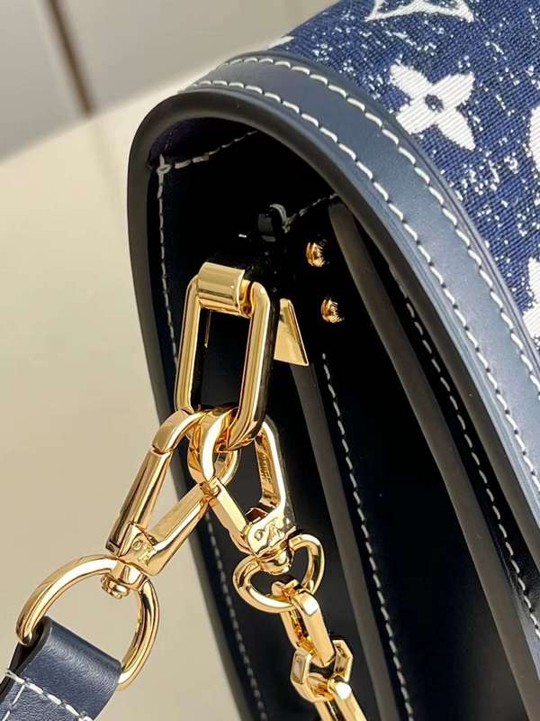 Back view of everyday-luxe structured women's handbag – women's statement bag
