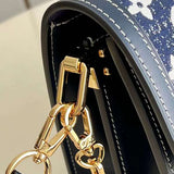 Back view of everyday-luxe structured women's handbag – women's statement bag