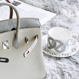  Modern carryall bag carried on shoulder