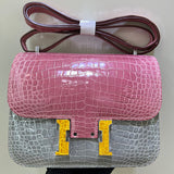 Statement bag shown from front angle