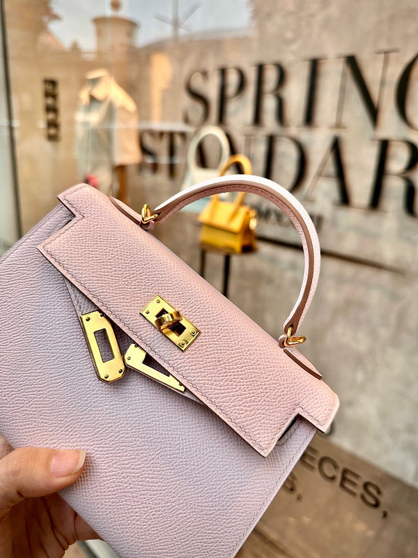 Close-up detail of sculpted bag design