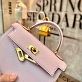 Close-up detail of sculpted bag design