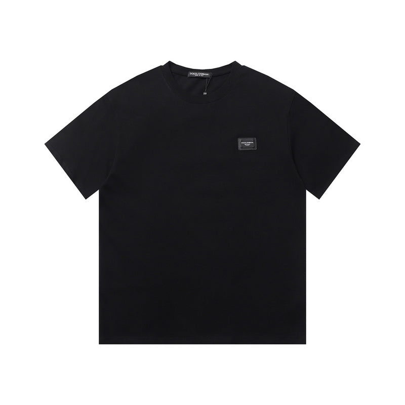 Front view of Polo cotton polo shirt with signature branding