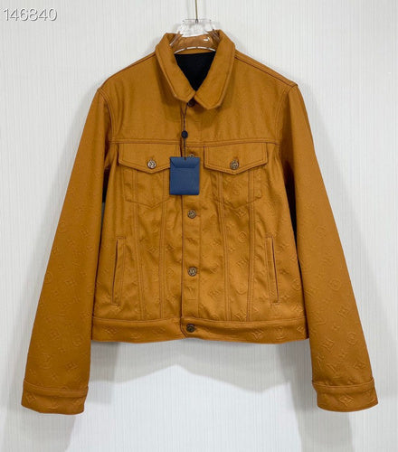 Full styled look of Louis Vuitton luxury clothing with tailored silhouette