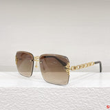 Full view of Louis Vuitton unisex sunglasses