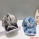 Close-up detail view of Louis Vuitton unisex cap
