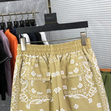 Front view of Rhude luxury clothing with label-forward styling