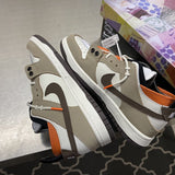 Nike bold contrast luxury sneakers view 5 signature lace-up style