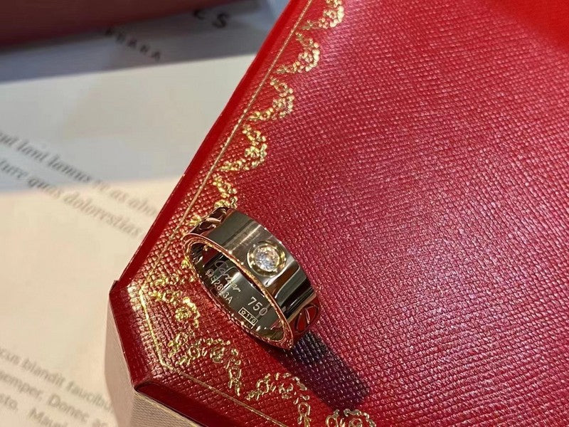 Front view of Cartier unisex jewelry piece