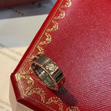 Front view of Cartier unisex jewelry piece