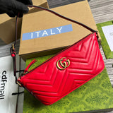 Back view of elevated signature women's handbag – women's premium purse