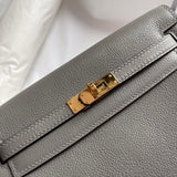 Close-up detail of structured bag design