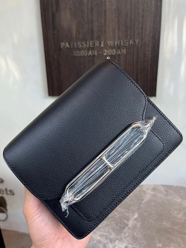 Timeless bag shown from front angle
