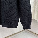 Front view of Louis Vuitton luxury clothing with runway-inspired design