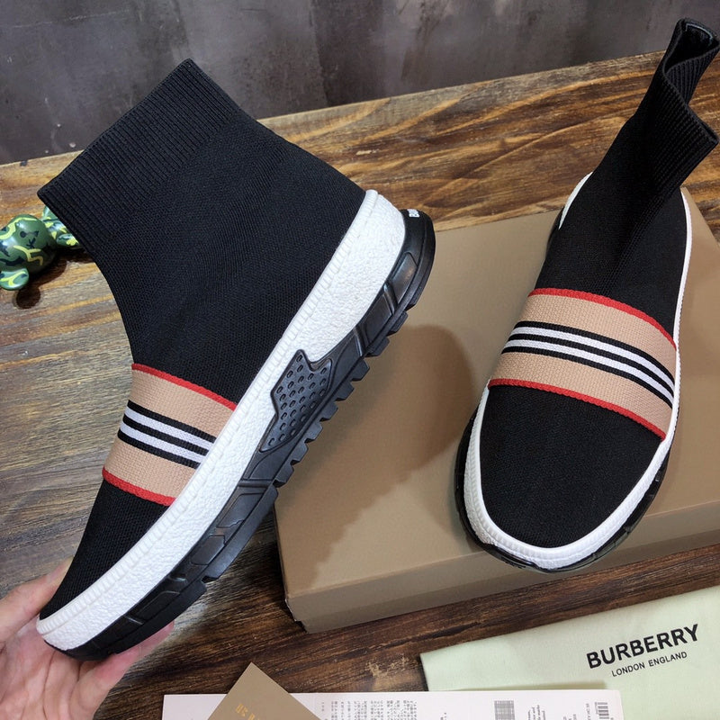 Burberry shoes Style 163 - back heel detail