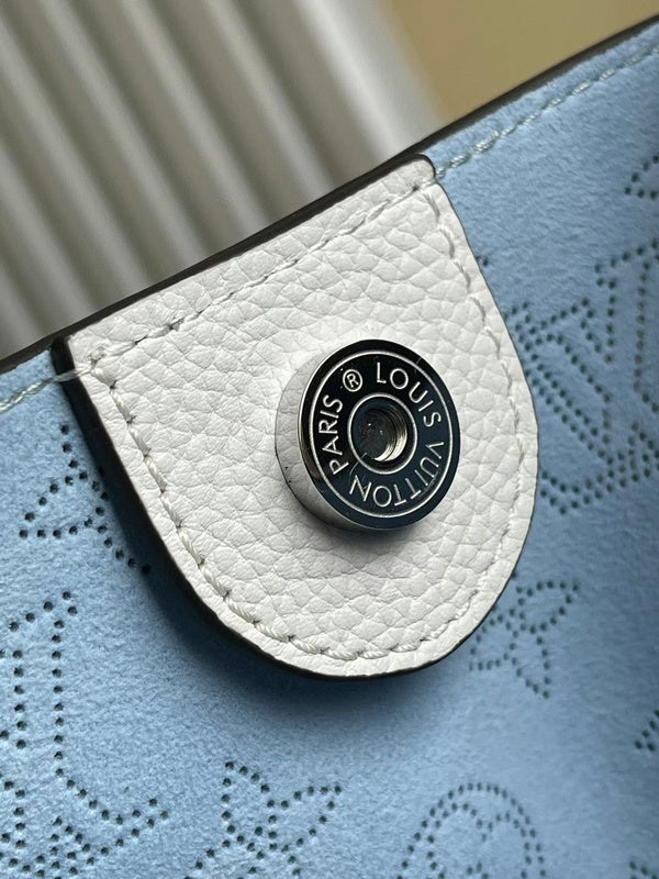 Top view of structured sleek women's handbag – women's designer-style accessory