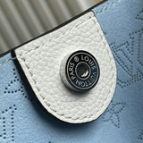Top view of structured sleek women's handbag – women's designer-style accessory