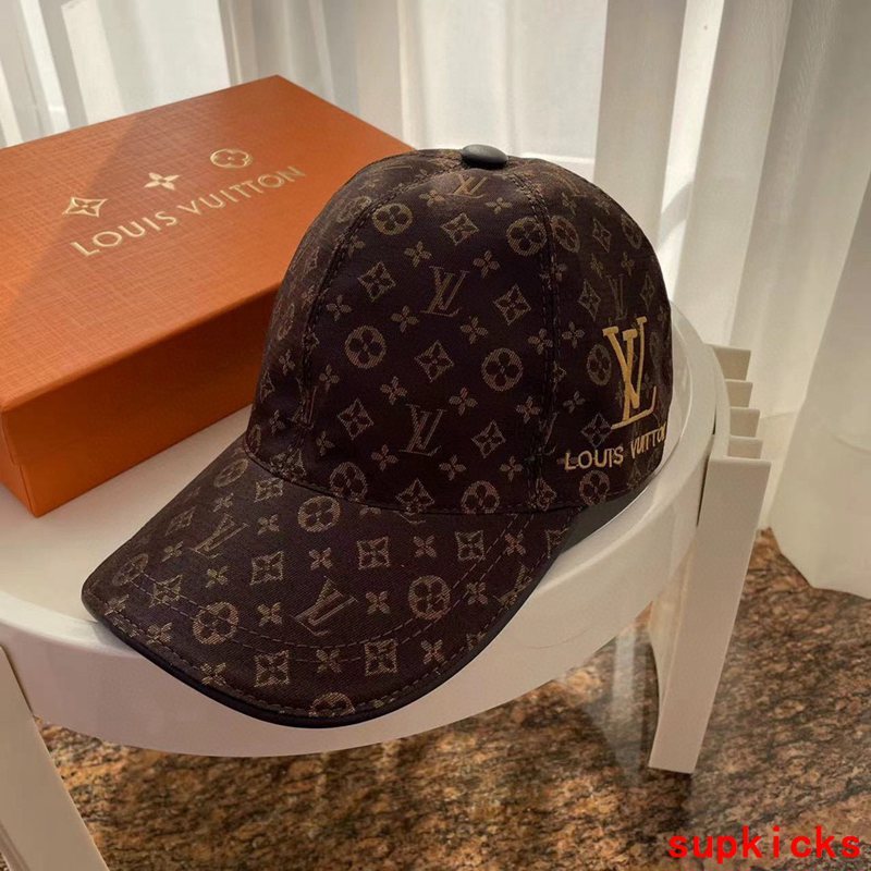 Side view of Louis Vuitton unisex cap