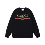 Front view of Gucci luxury clothing with relaxed-fit cut