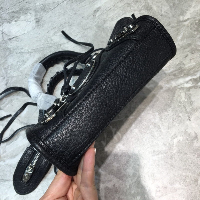 Chic Faux Leather Handbag - Everyday Elegance | Women's Luxury Handbag #695 - styled full view (image 7) of designer-inspired handbag