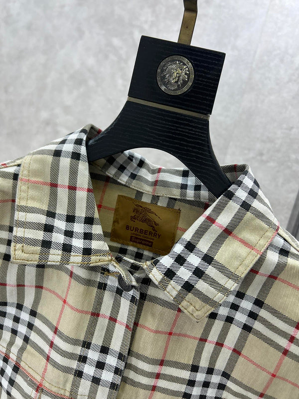 Burberry clothing angled view — premium authentic designer style