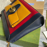 Handle and strap detail of sleek refined women's handbag – women's statement bag