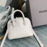 Elegant Premium PU Leather Handbag - Modern Structured Build | Women's Fashion Handbag #654 - close-up detail shot (image 3) of designer-inspired handbag